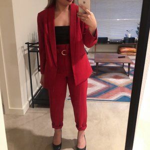 Boyfriend Blazer 2-Piece Suit